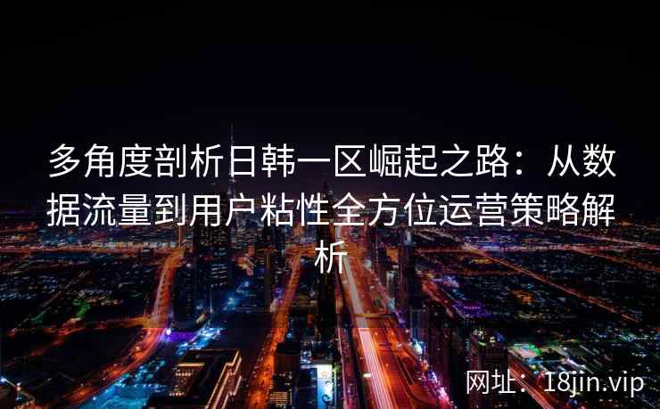 多角度剖析日韩一区崛起之路：从数据流量到用户粘性全方位运营策略解析